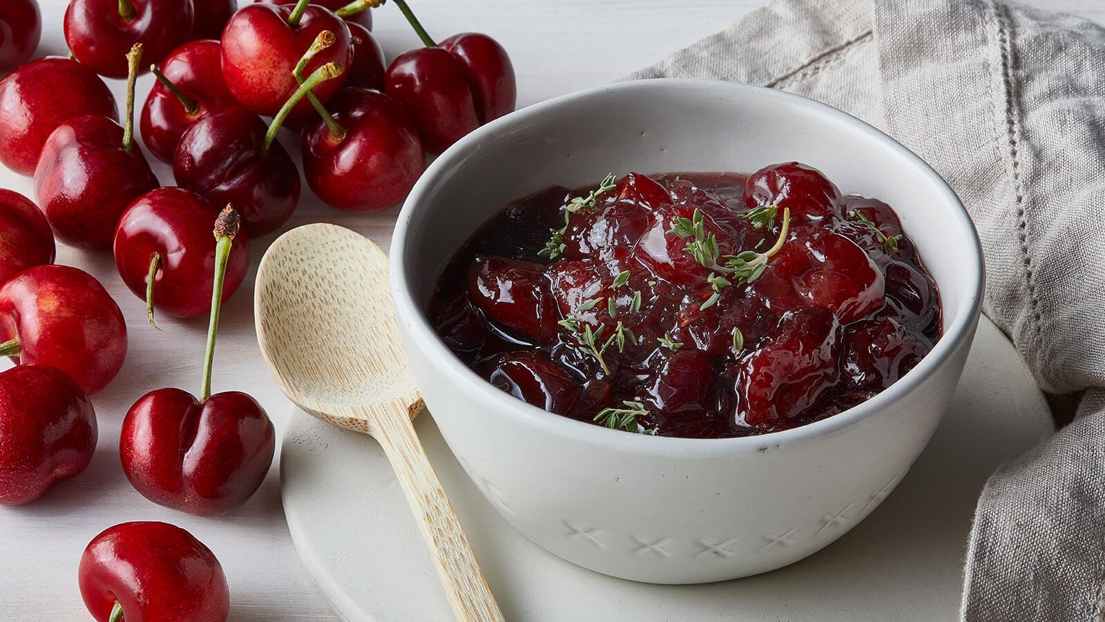Cherry Thyme Chutney