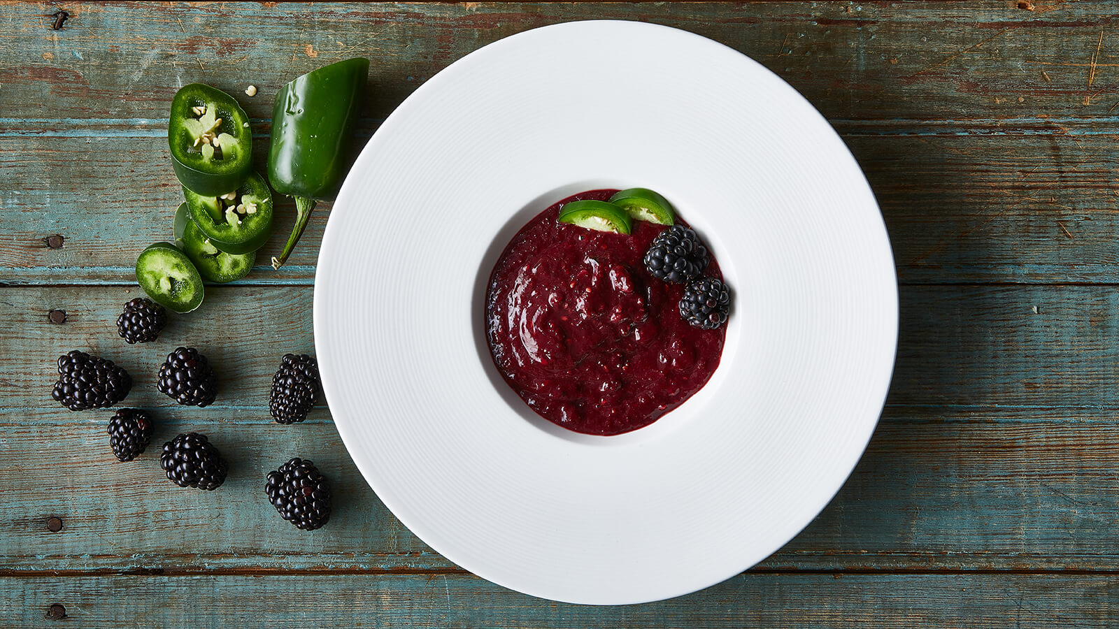 Spicy Blackberry Sauce