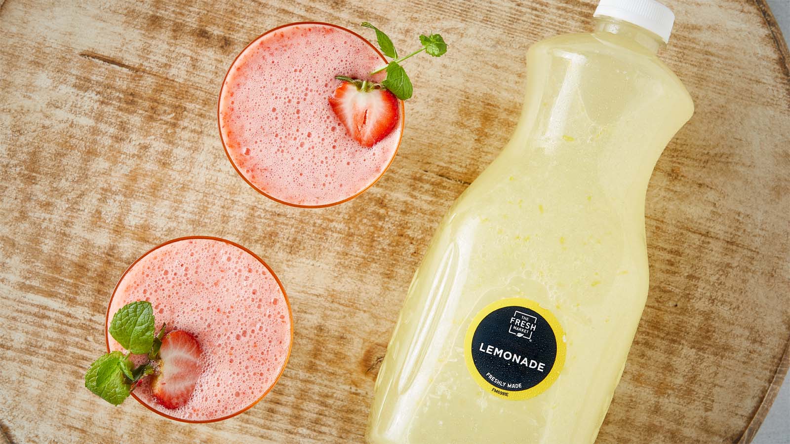 Strawberry Lemonade Slushies